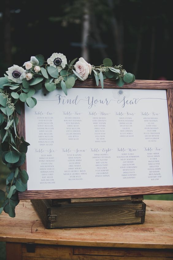 Seatingchartforbackyardwedding The Wedding Board Lo mejor para