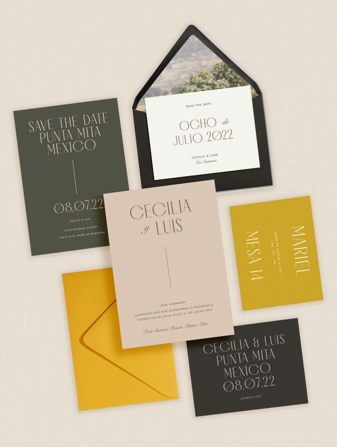 Invitaciones de boda originales